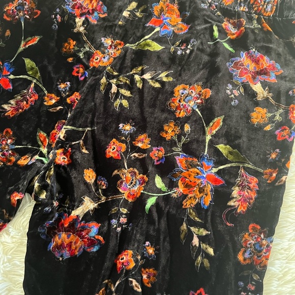 Johnny Was Moonlight Velvet printed tapered pants - Size XL - Picture 6 of 8